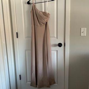 David’s bridal bridesmaid dress
